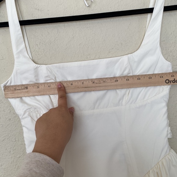 HOUSE OF CB 'Florianne' Ivory Bow Mini Dress NWOT size S - Picture 9 of 11